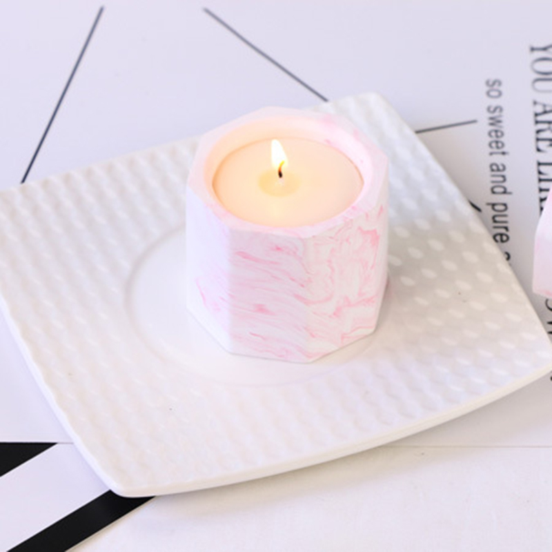 Candle supplier own brand customized wholesale ceramic candle holders for home decor